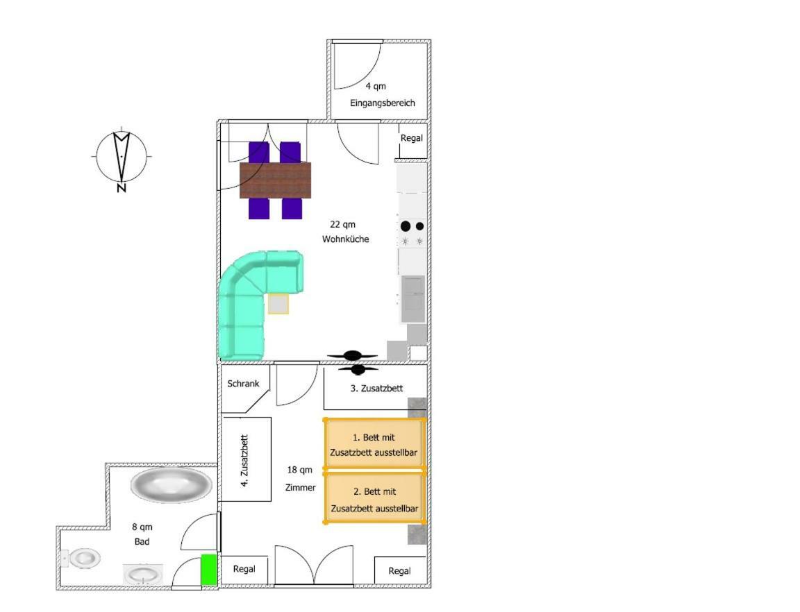 Die Ferienwohnung In Lorzweiler Buitenkant foto